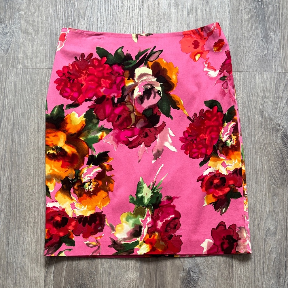 NWT Talbots floral skirt 10p